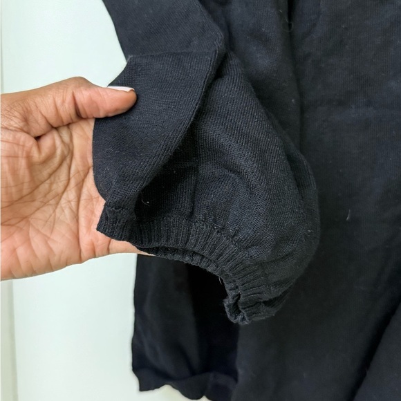 Lane Bryant Elegant Black Blouse Size 22 - Picture 3 of 5